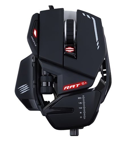 Mad Catz R.A.T. 6+ mus Hjre hnd USB Type-A Optisk 12000 dpi #1
