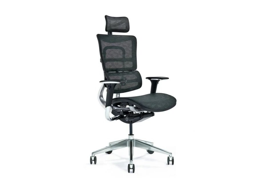 Ergonomisk kontorstol ERGO 800-M sort #1