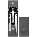 ZWILLING CLASSIC INOX Travel Set  Anthracite Leather Case, 3 Pieces #2