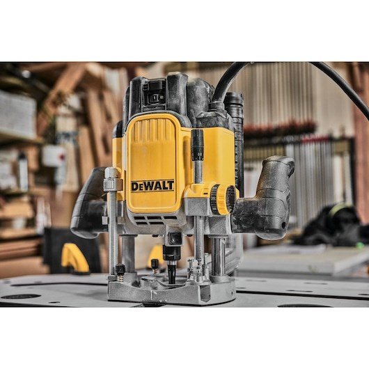 DeWALT DWE625-QS router og overfrser Sort, Gul 22000 rpm #13