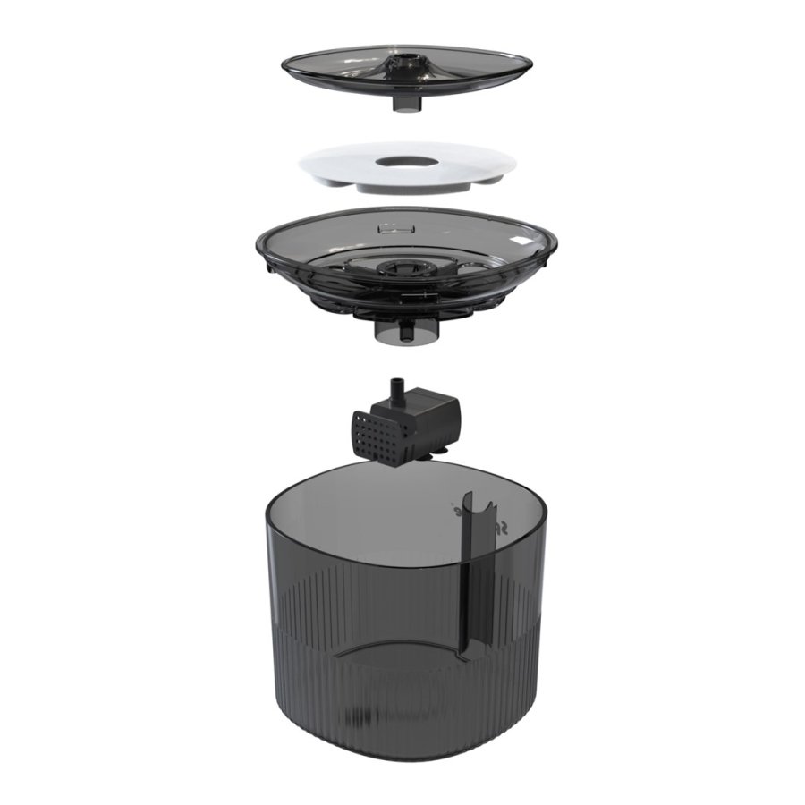 SPONGE Pet Fountain - automatisk vandskl til kledyr  1,8l #3