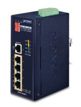 PLANET ISW-504PT netv�rksswitch Ikke administreret L2 Fast Ethernet (10/100) Str�m over Ethernet (PoE) Sort #1