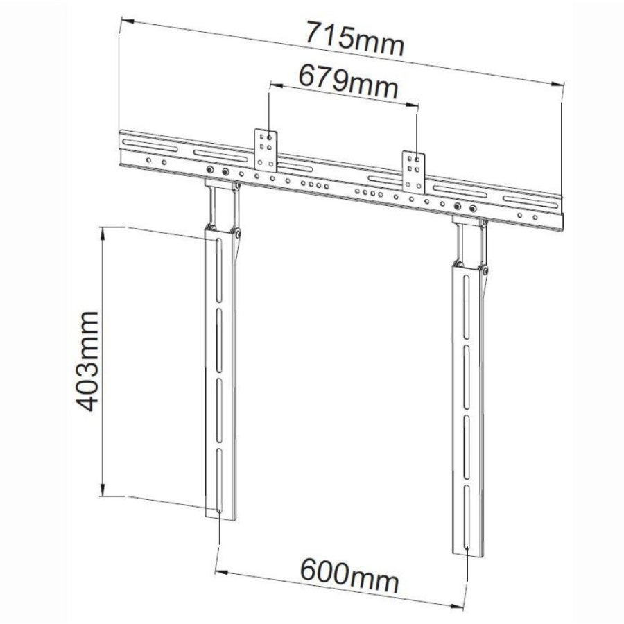 Techly ICA-PLB 102S tv-beslag Sort #13