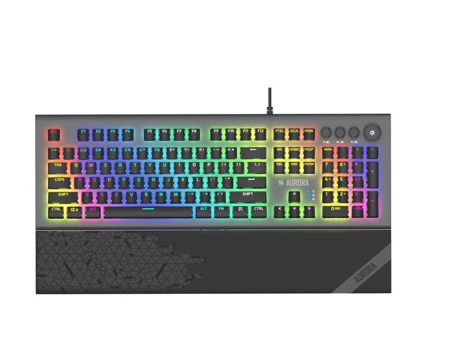 iBox Aurora K-5 USB QWERTY-tastatur Slv #6