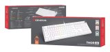 KLAWIATURA DLA GRACZY GENESIS THOR 404 US PODWIETLENIE RGB MECHANICZNA BIAA OUTEMU PEACH SILENT #10