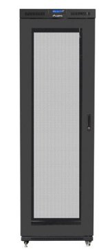 Lanberg FF01-8047-23BL stativ 47U Fritstende reol Sort #4