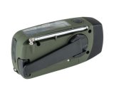 Fosco Emergency Ndradio med lys og powerbank Grn, Sort #3