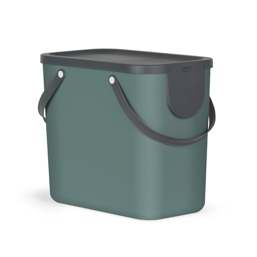 ROTHO Albula Dark green - beholder til affaldssortering - 25l #1