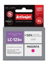 Activejet AB-123MN blk (erstatning Brother LC123M/121M; Supreme; 10 ml; rd) #1
