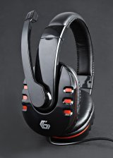 Gembird GHS-402 hovedtelefoner/headset Ledningsfrt Spil Sort #9