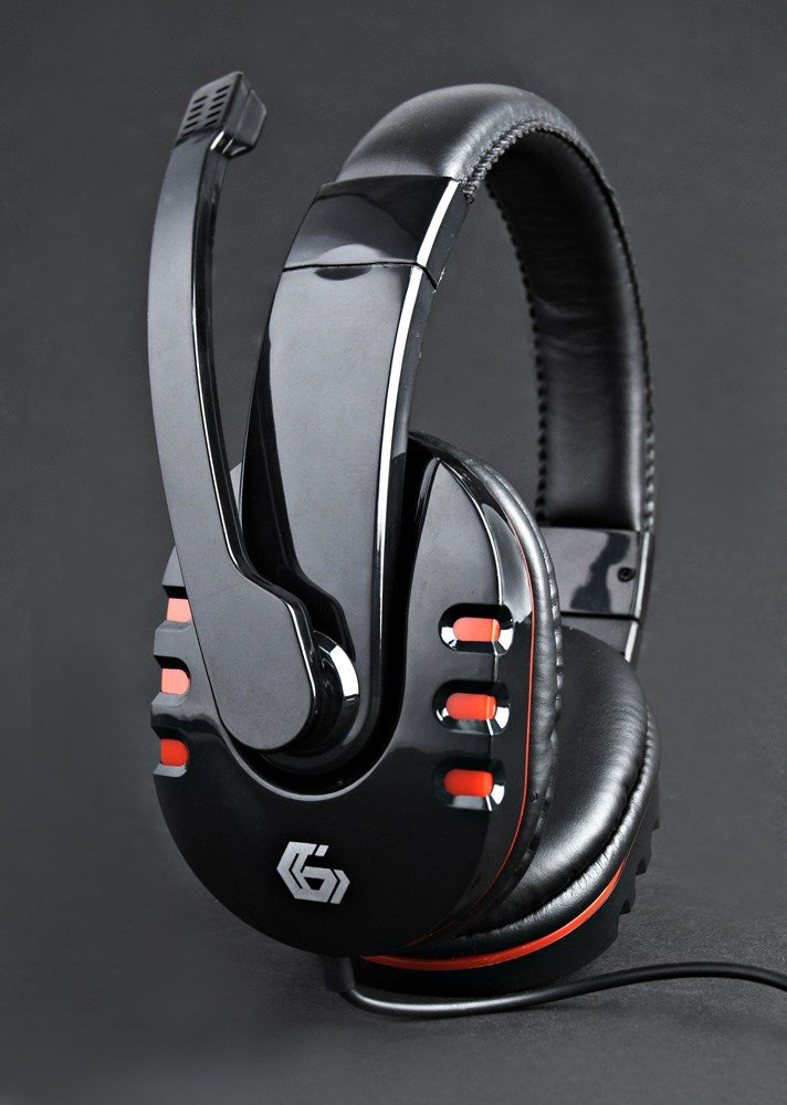 Gembird GHS-402 hovedtelefoner/headset Ledningsfrt Spil Sort #9