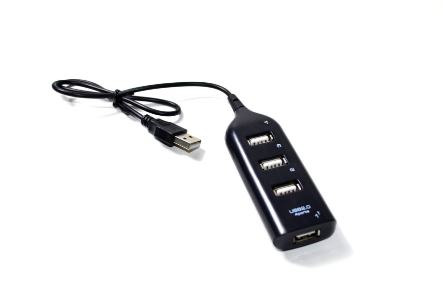 Vakoss TC-234UX interface hub USB 2.0 Sort #5