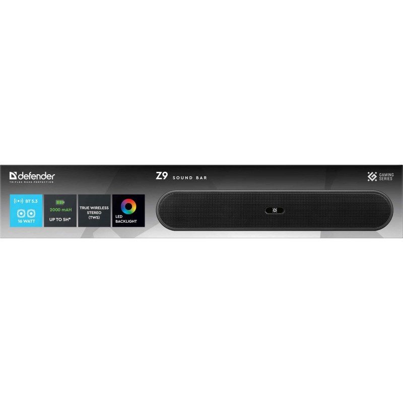 Brbare Bluetooth-hjttalere Defender Z9 Sort 16 W #9