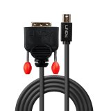 Lindy 41953 videokabel adapter 3 m Mini DisplayPort DVI-D Sort #3