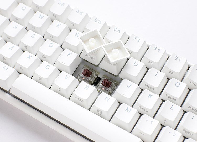 Ducky One 3 Mini Pure White tastatur Spil USB Tysk Hvid #2