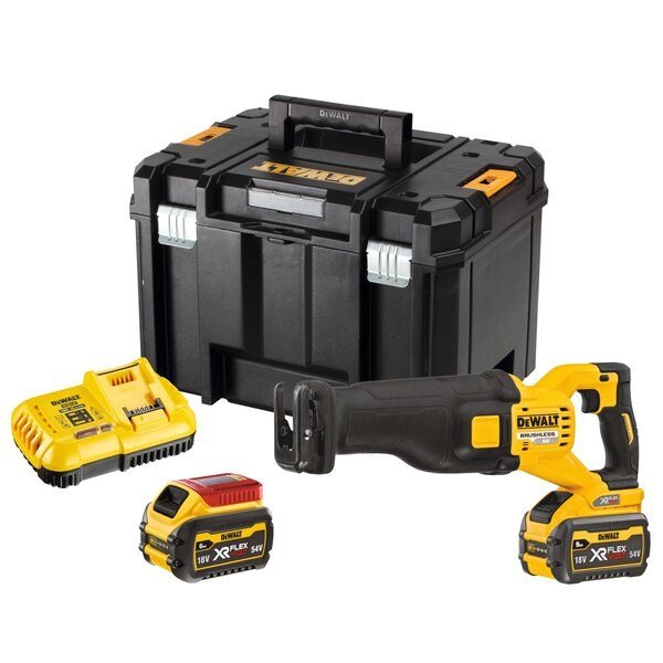 DeWALT DCS389X2-QW frem- og tilbagegende sav 3000 spm Sort, Gul #8