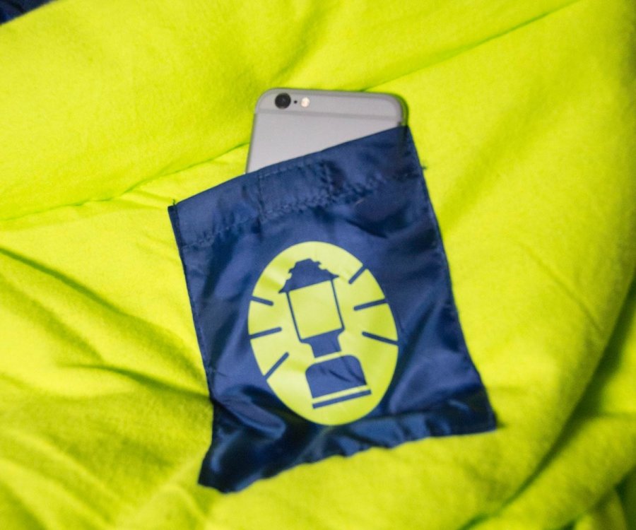 Coleman Heaton Peak 220 Voksen Rektangul�r sovepose Bomuld, Polyester Bl�, Gul #5