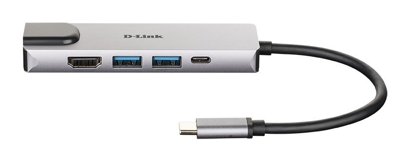 D-Link DUB-M520 Ledningsfrt Thunderbolt 3 Aluminium #2