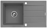 Enkeltvask med aflb Maidsinks Promo 76x44 1B 1D E070053701 #1