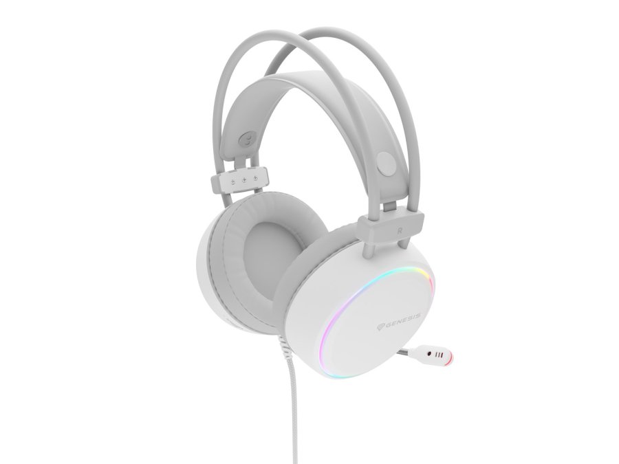 GENESIS Neon 613 Headset Ledningsfrt Spil USB Type-A Hvid #6