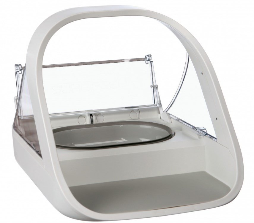 SureFlap MPF001 vandsk�l og foderautomat til hund og kat Plast Hvid Automatisk foderautomat til k�ledyr #3