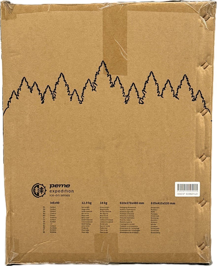 Peme Expedition 39 L k�leboks Elektrisk Brun #18