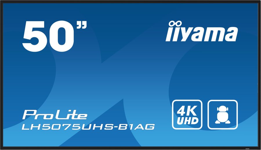 iiyama LH5075UHS-B1AG skilte display Digital fladpaneldisplay 125,7 cm (49.5