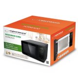 Esperanza EKO009 mikroblgeovn Sort Solo mikroovn Bordplade 20 L 700 W #8