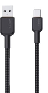AUKEY CB-NAC1 USB-kabel 1 m USB A USB C Sort #1
