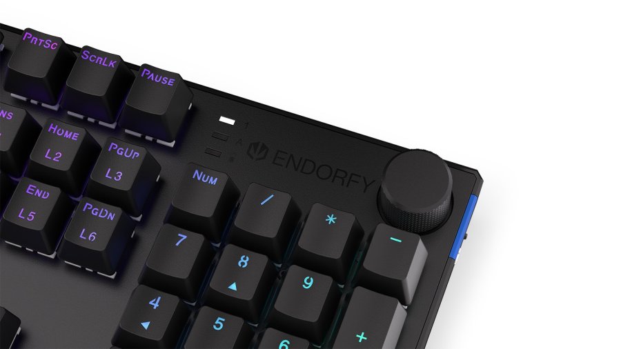 ENDORFY EY5A079 tastatur Hjem USB + RF Wireless + Bluetooth Sort #27