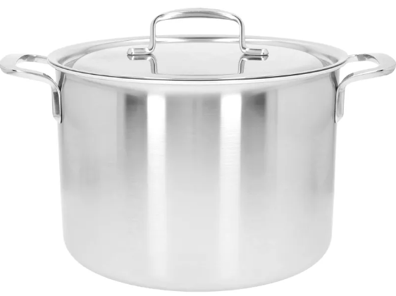 Demeyere 5-PLUS 40850-848-0 sovsegryde 8L Rund Slv #1