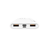 SILICON POWER QP15 Powerbank Eksternt batteri 10000 mAh 2x USB QC 3.0 1x USB-C PD (SP10KMAPBKQP150W) Hvid #3