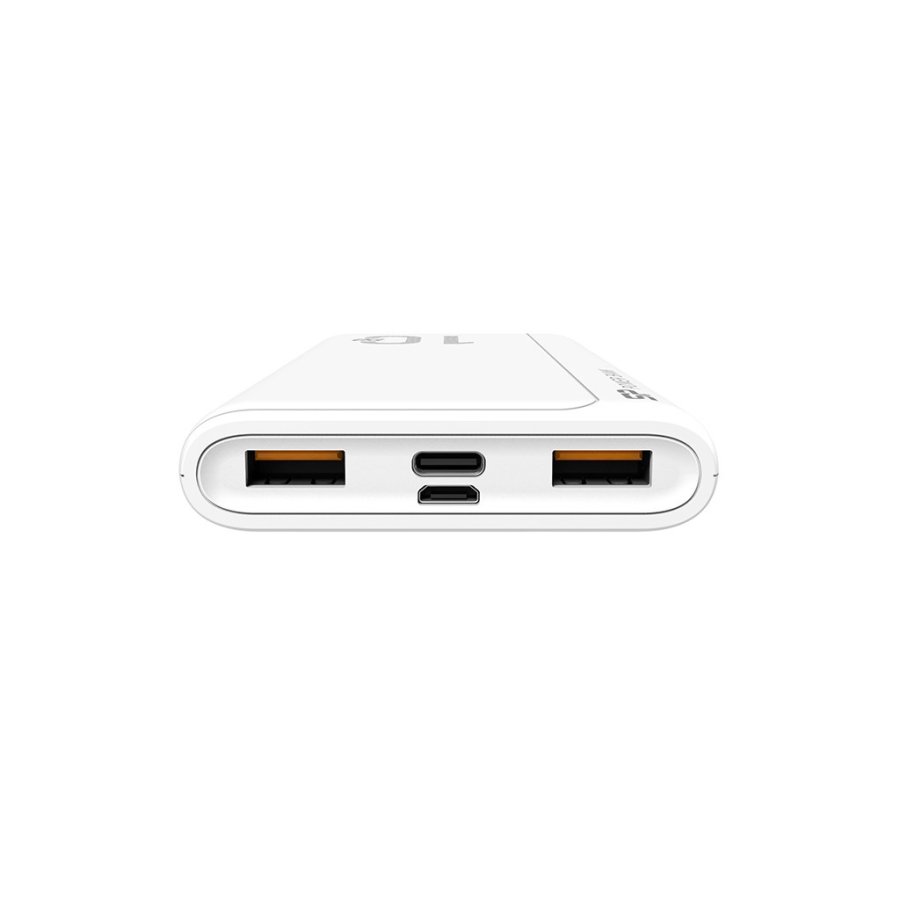 SILICON POWER QP15 Powerbank Eksternt batteri 10000 mAh 2x USB QC 3.0 1x USB-C PD (SP10KMAPBKQP150W) Hvid #3