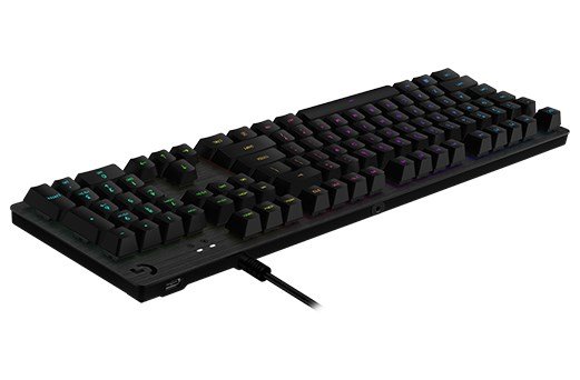 Logitech G 920-009352 tastatur Spil USB Engelsk Kulfiber #5