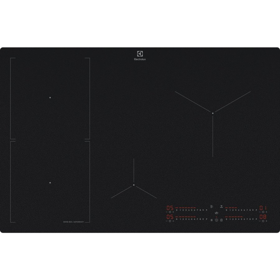 Electrolux Serie 700 EIS82453IZ Sort Indbygget 80 cm Zone induktionskogeplade 4 zone(s) #1