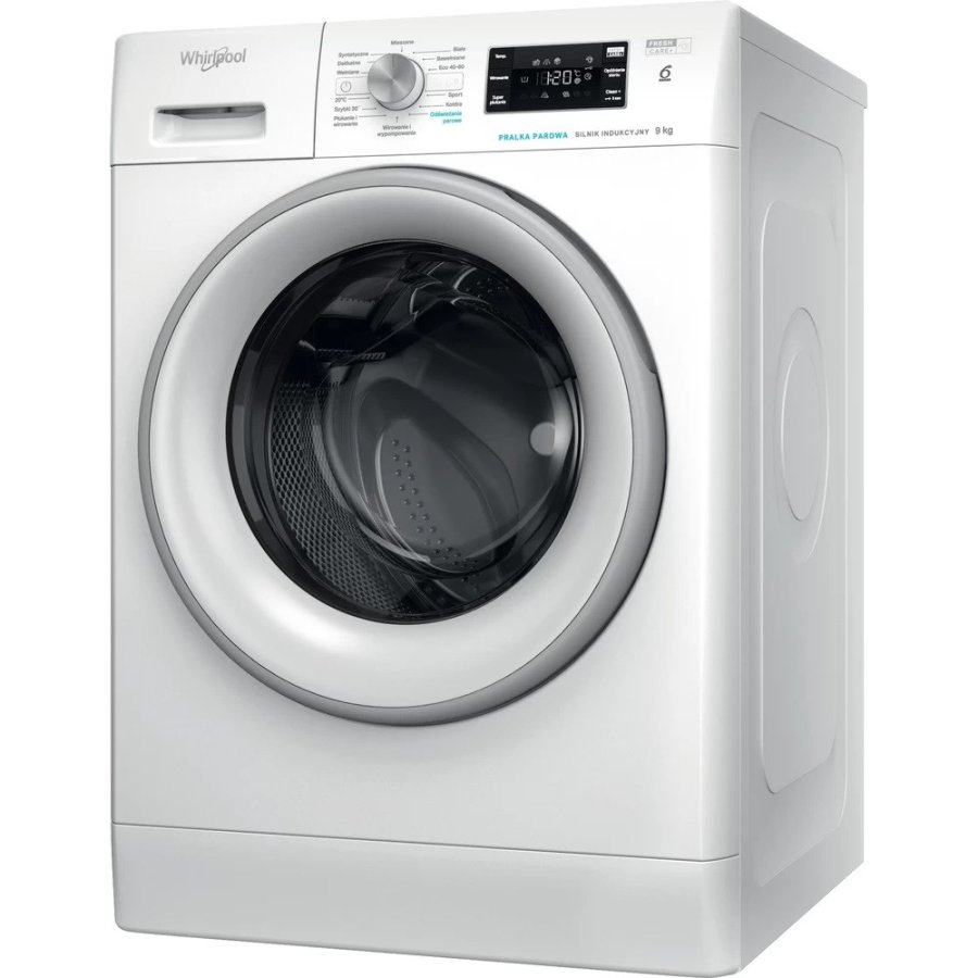 Fritst�ende vaskemaskine Whirlpool FFB 9258 SV DA 9 kg, 1200 omdrejninger pr. minut, hvid #10