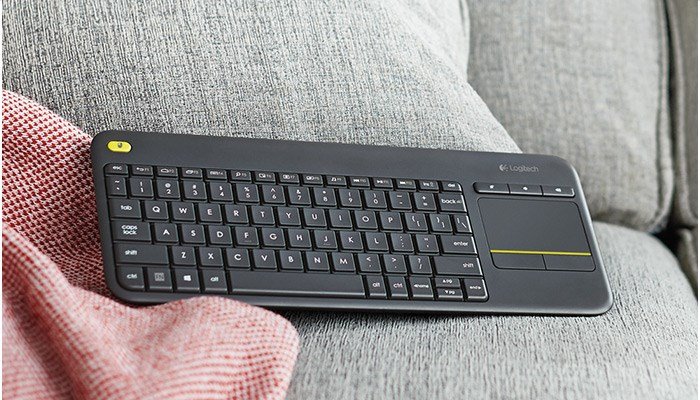 Logitech K400 Plus tastatur RF trdlst QWERTY Hollandsk Sort #5