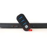 Techly IUSB3-HUB3-ROTB interface hub USB 3.2 Gen 1 (3.1 Gen 1) Type-A 5000 Mbit/s Sort #7