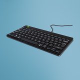 R-Go Tools Ergonomisch toetsenbord R-Go Compact Break, compact toetsenbord met pauzesoftware, QWERTY (UK), bedraad, zwart #1