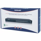 Intellinet 24-Port Network Switch, 24-Port (RJ45), Rackmount, Gigabit, 4 SFP, Ethernet Web-Smart, 10/100/1000 Mbit #3