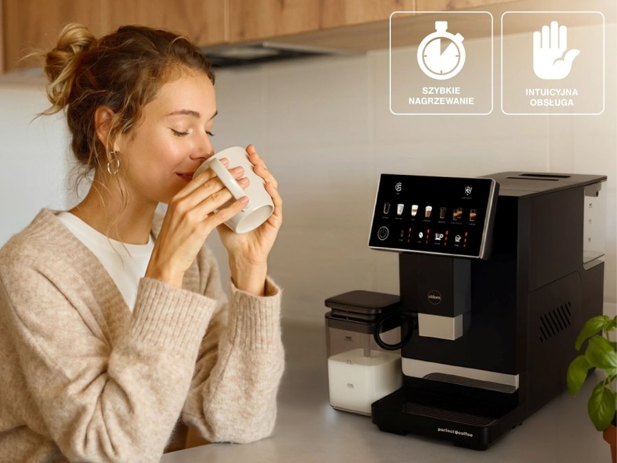 ELDOM ECA10 AUTOMATISK TRYKKAFFEMASKINE 7 PROGRAMMER #9