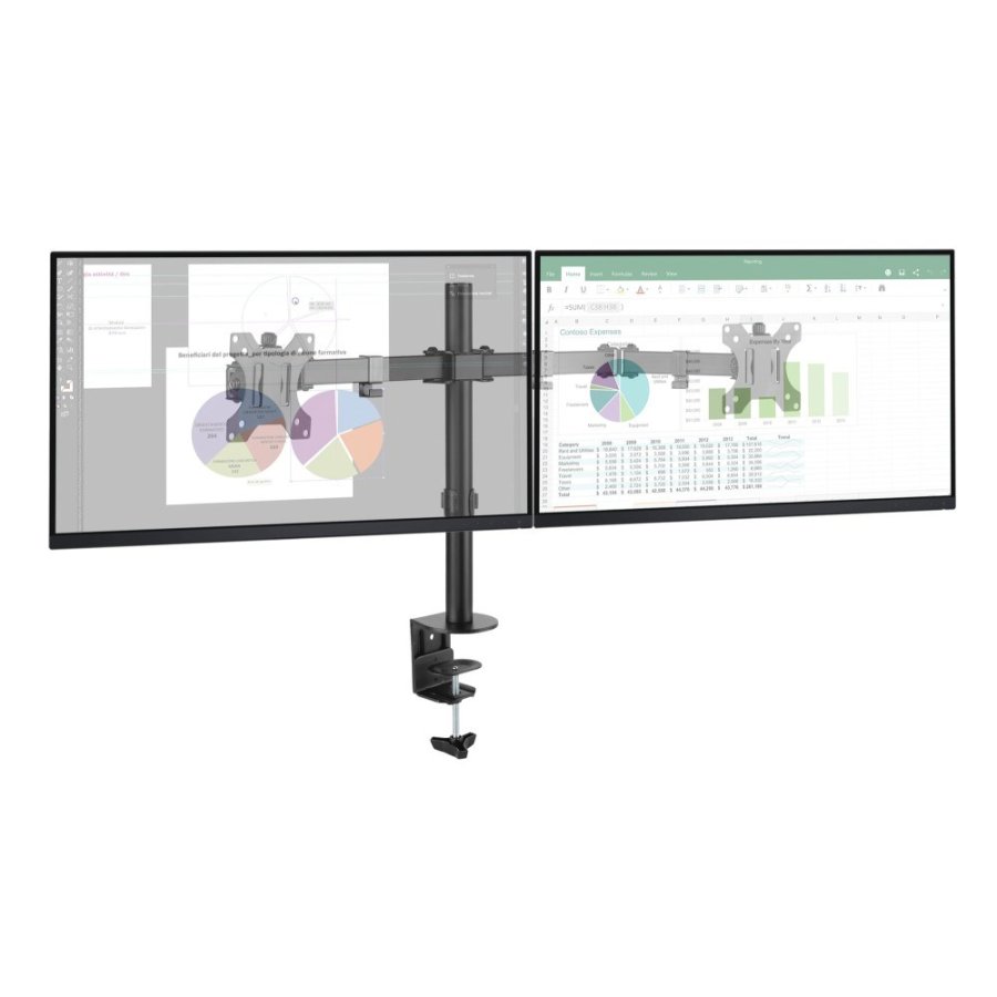 Techly ICA-LCD 582-D skrmbeslag og -stativer 81,3 cm (32