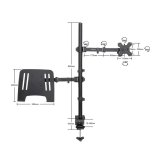 Manhattan 462136 skrmbeslag og -stativer 81,3 cm (32