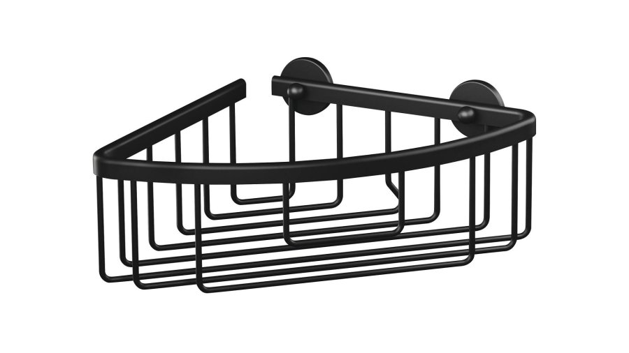 TESA ALUXX BLACK Aluminium V�gmonteret Brusebadskurv #1