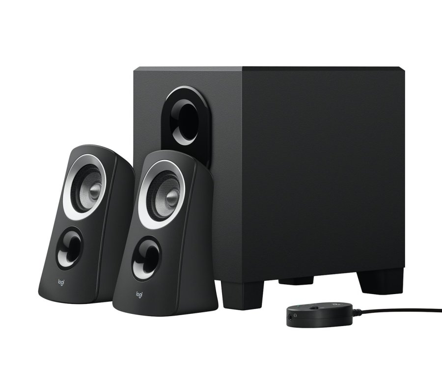 Logitech 980-000413 hjttalerst 25 W PC Sort 2.1 kanaler 5 W #3