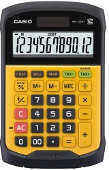 Casio WM-320MT regnemaskine Lomme Skrm Sort, Gul #6