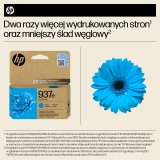HP Original 937e EvoMore-bl�kpatron, cyan #6
