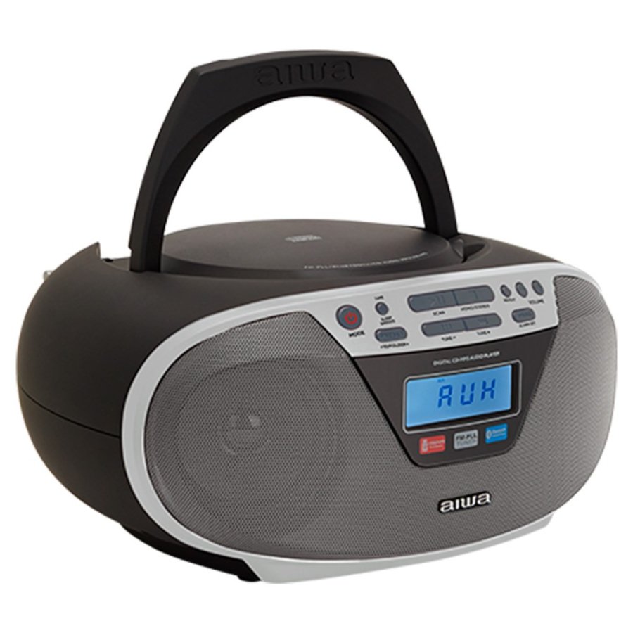 Aiwa BBTU-400SL b�rbar stereosystem Analog & digital 6 W FM S�lv MP3-afspilning #10