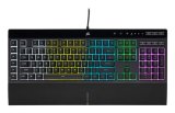 Corsair | Rubber Dome | K55 RGB PRO | Gaming keyboard | Gaming Keyboard | RGB LED light | US | Wired | Black #1