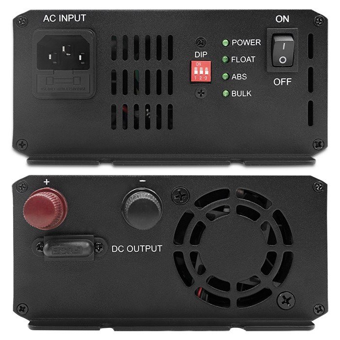 Qoltec 51959 Smart Monolith oplader til LiFePO4 AGM GEL SLA batterier | 20A | 12V #11